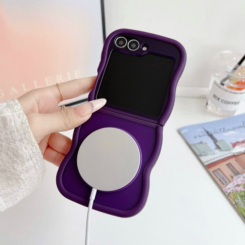 Κάλυμμα Samsung Galaxy Z Flip 7 Fe Περιστρεφόμενη Βάση Και Ενσωματωμένος Καθρέφτης