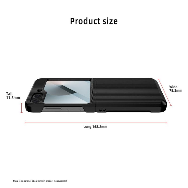 Κάλυμμα Samsung Galaxy Z Flip 7 Fe Ριγέ Σχεδιασμός