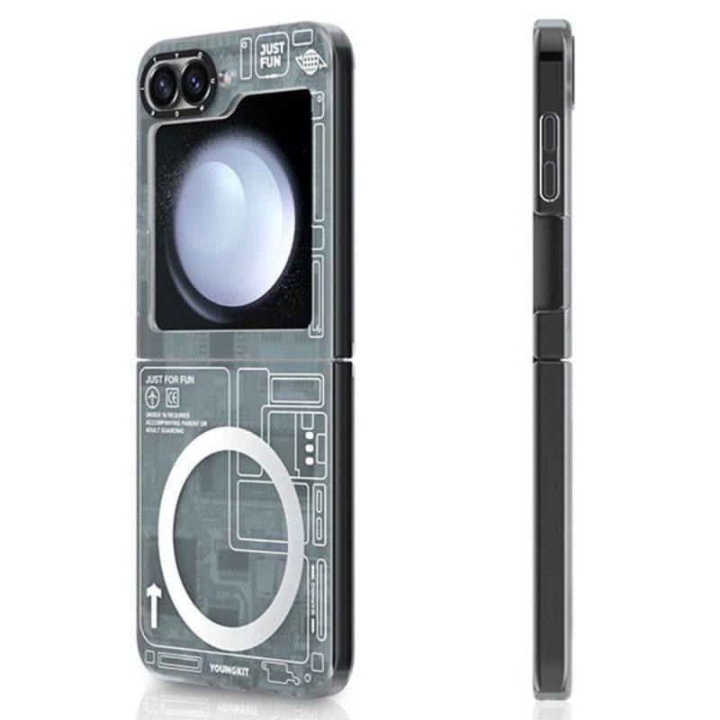 Κάλυμμα Samsung Galaxy Z Flip 7 Fe Σειρά Τεχνολογίας Youngkit Σιλικόνης