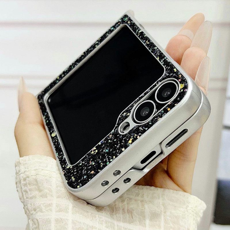 Κάλυμμα Samsung Galaxy Z Flip 7 Fe Σχεδιασμός Με Γκλίτερ