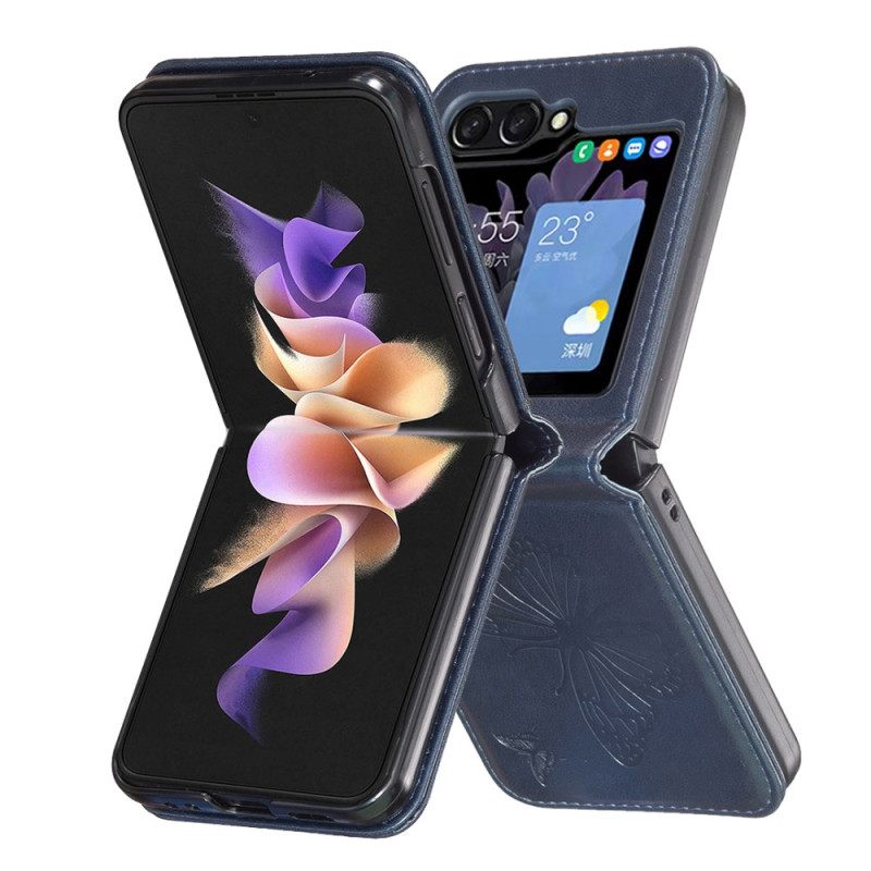 Κάλυμμα Samsung Galaxy Z Flip 7 Fe Σχέδιο Πεταλούδας Σιλικόνης