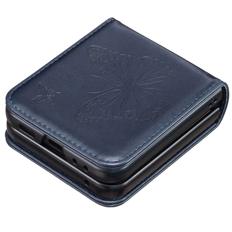 Κάλυμμα Samsung Galaxy Z Flip 7 Fe Σχέδιο Πεταλούδας Σιλικόνης