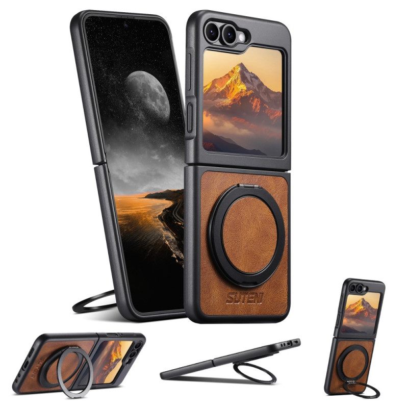 Κάλυμμα Samsung Galaxy Z Flip 7 Fe Συμβατό Με Magsafe Με Βάση Δαχτυλιδιού Suteni