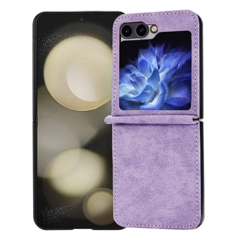 Κάλυμμα Samsung Galaxy Z Flip 7 Fe Τεχνητό Δέρμα