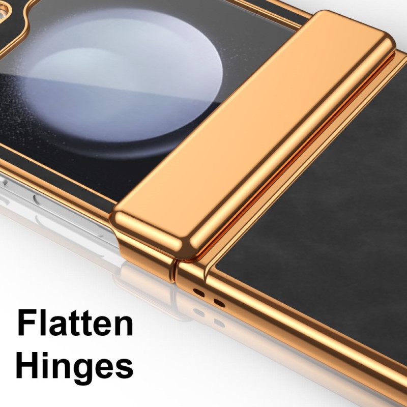 Κάλυμμα Samsung Galaxy Z Flip 7 Fe Τεχνητό Δέρμα