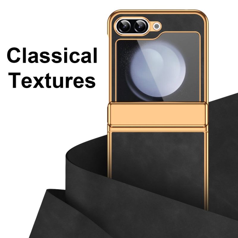 Κάλυμμα Samsung Galaxy Z Flip 7 Fe Τεχνητό Δέρμα