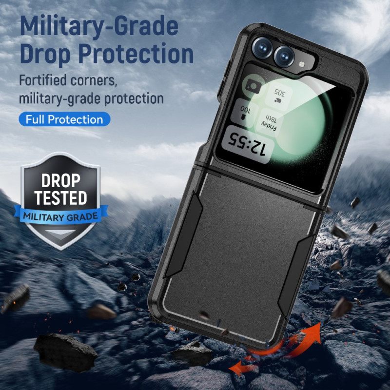 Κάλυμμα Samsung Galaxy Z Flip 7 Fe Θήκες Κινητών Ανθεκτικό Μεταλλικό Εφέ