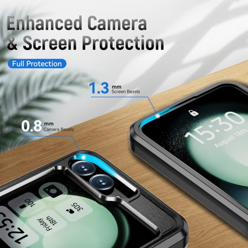 Κάλυμμα Samsung Galaxy Z Flip 7 Fe Θήκες Κινητών Ανθεκτικό Μεταλλικό Εφέ