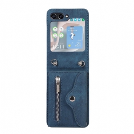 Κάλυμμα Samsung Galaxy Z Flip 7 Fe Θήκες Κινητών Πορτοφόλι Και Ιμάντας Ώμου