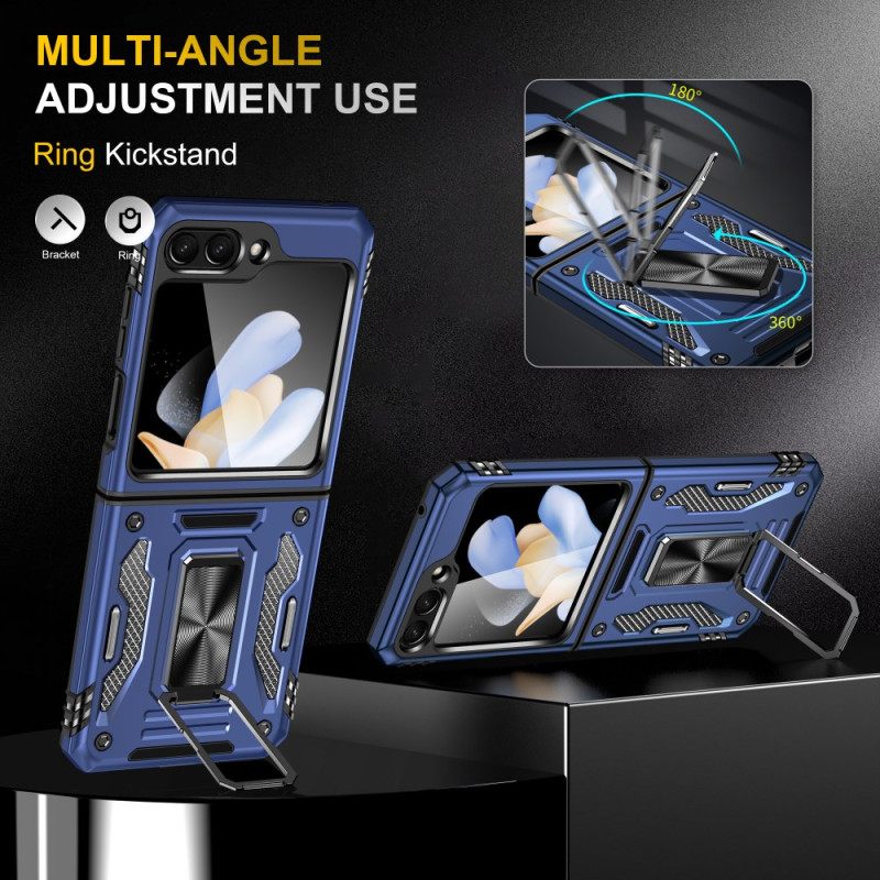 Κάλυμμα Samsung Galaxy Z Flip 7 Fe Θήκες Κινητών Θήκη Δαχτυλιδιών Σειράς Armor