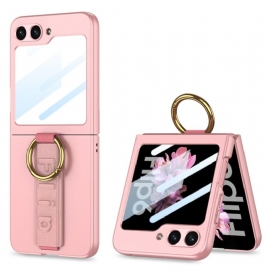 Κάλυμμα Samsung Galaxy Z Flip 7 Fe Θήκη Δαχτυλιδιού Και Λουράκι Gkk