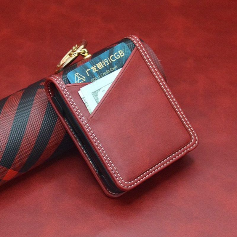 Κάλυμμα Samsung Galaxy Z Flip 7 Fe Θήκη Για Κάρτες Και Μεταλλικό Δαχτυλίδι