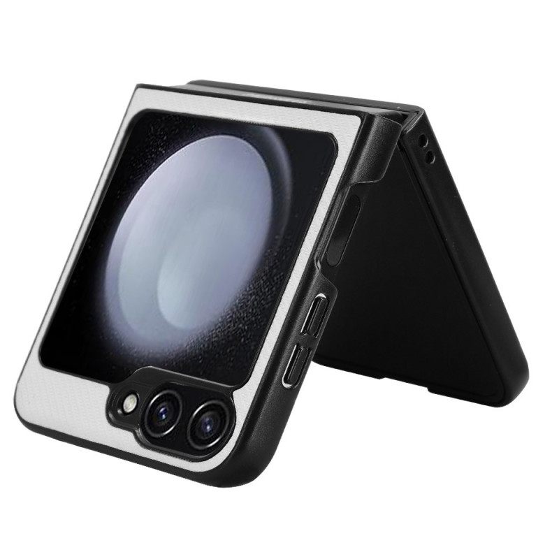 Κάλυμμα Samsung Galaxy Z Flip 7 Fe Υφή Από Ίνες Άνθρακα