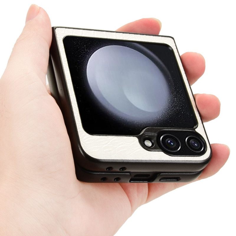 Κάλυμμα Samsung Galaxy Z Flip 7 Fe Υφή Κροκόδειλου