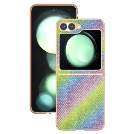 Κάλυμμα Samsung Galaxy Z Flip 7 Fe Υφή Στρας