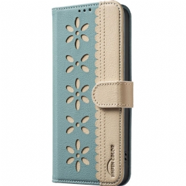 Δερματινη Θηκη Oppo Reno 14f 5g Λουλουδάτο Binfen Color