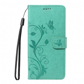 Δερματινη Θηκη Oppo Reno 14f 5g Μικρά Λουλούδια