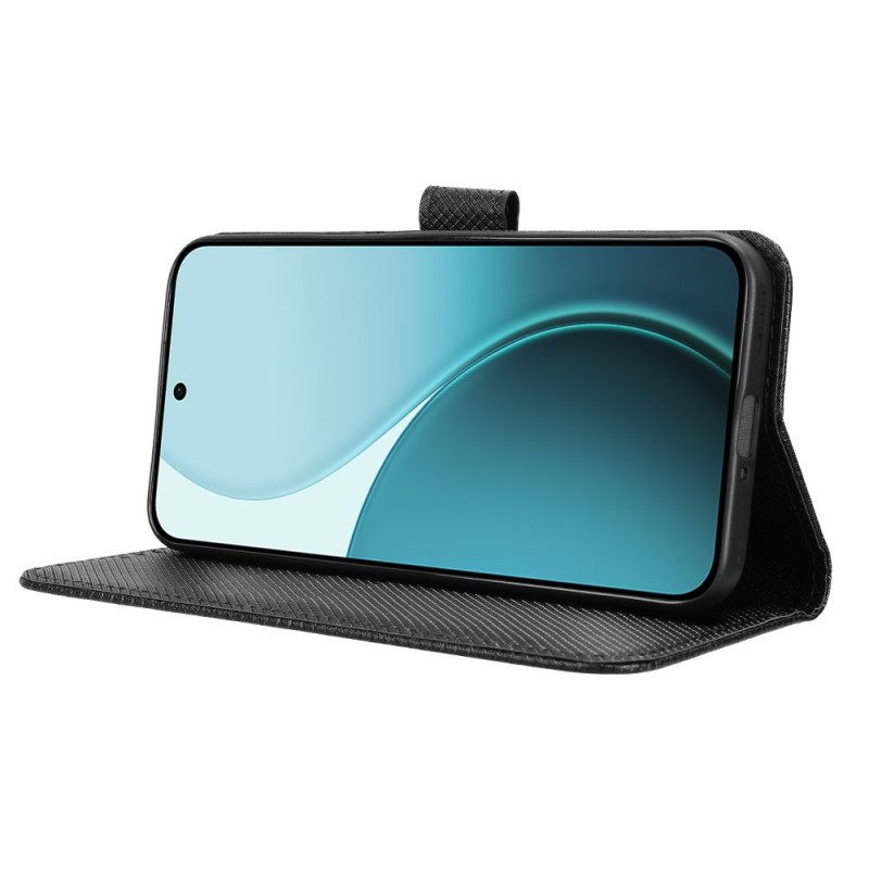 Δερματινη Θηκη Oppo Reno 14f 5g Υφή Διαμαντιού