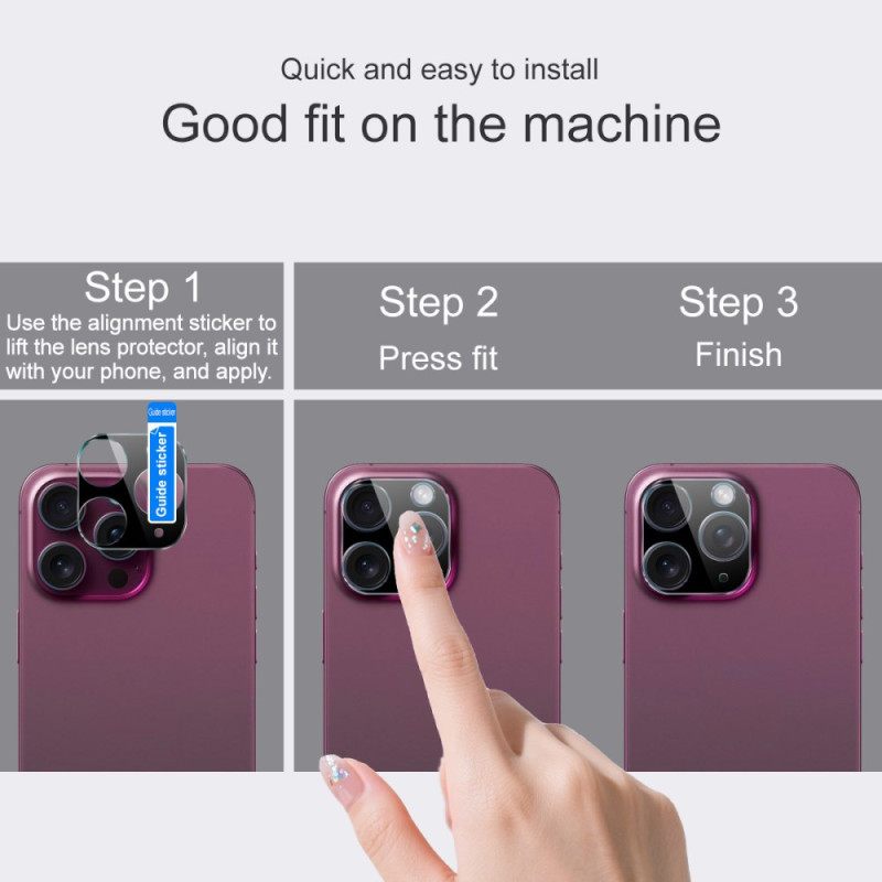 Προστατευτικό Φακού Από Σκληρυμένο Γυαλί Για Oppo Reno 14 F 5g (μαύρη Έκδοση) Imak