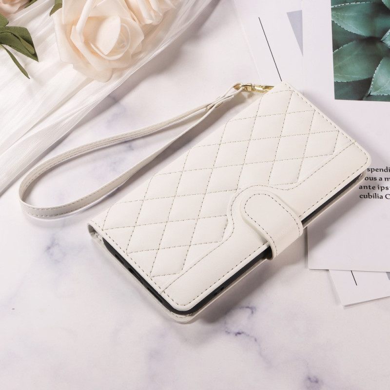 Θηκη Κινητου Oppo Reno 14f 5g Θήκες Κινητών Καπιτονέ Με Λουράκι Και Λουράκι Ώμου