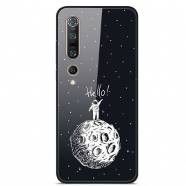Θήκη Xiaomi Mi 10 / 10 Pro Hello Moon Tempered Glass