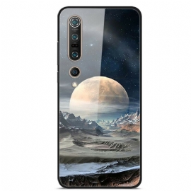 Θήκη Xiaomi Mi 10 / 10 Pro Space Moon Tempered Glass