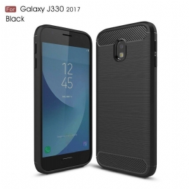 Θήκη Samsung Galaxy J3 2017 Βουρτσισμένη Ίνα Άνθρακα