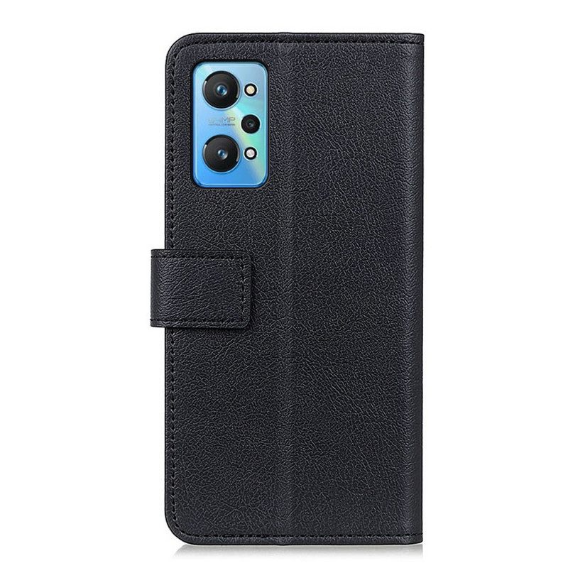 δερματινη θηκη Realme GT Neo 3T / Neo 2 Litchi Premium Faux Leather