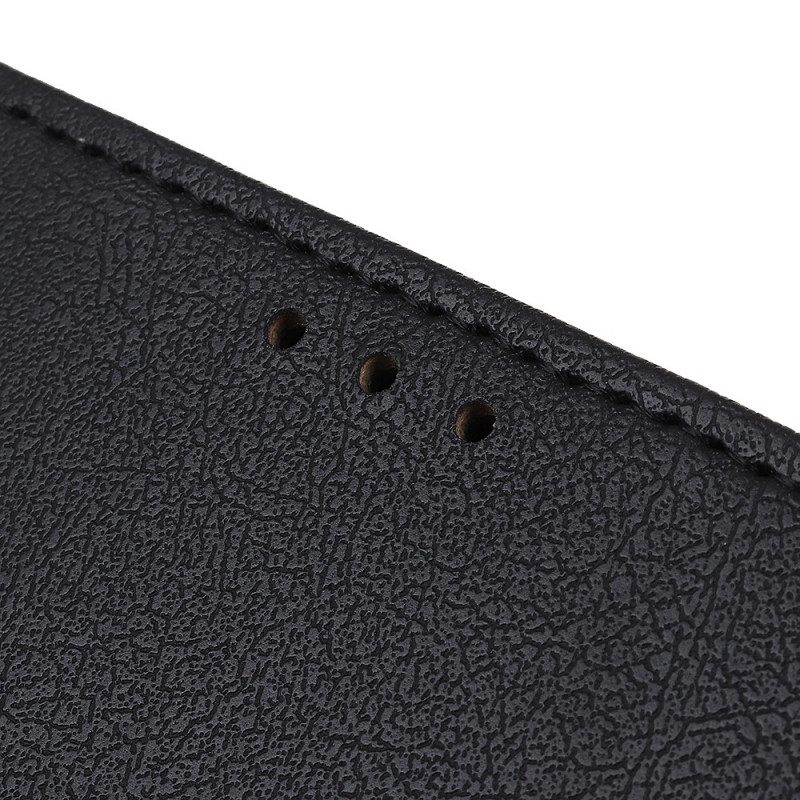 δερματινη θηκη Realme GT Neo 3T / Neo 2 Litchi Premium Faux Leather