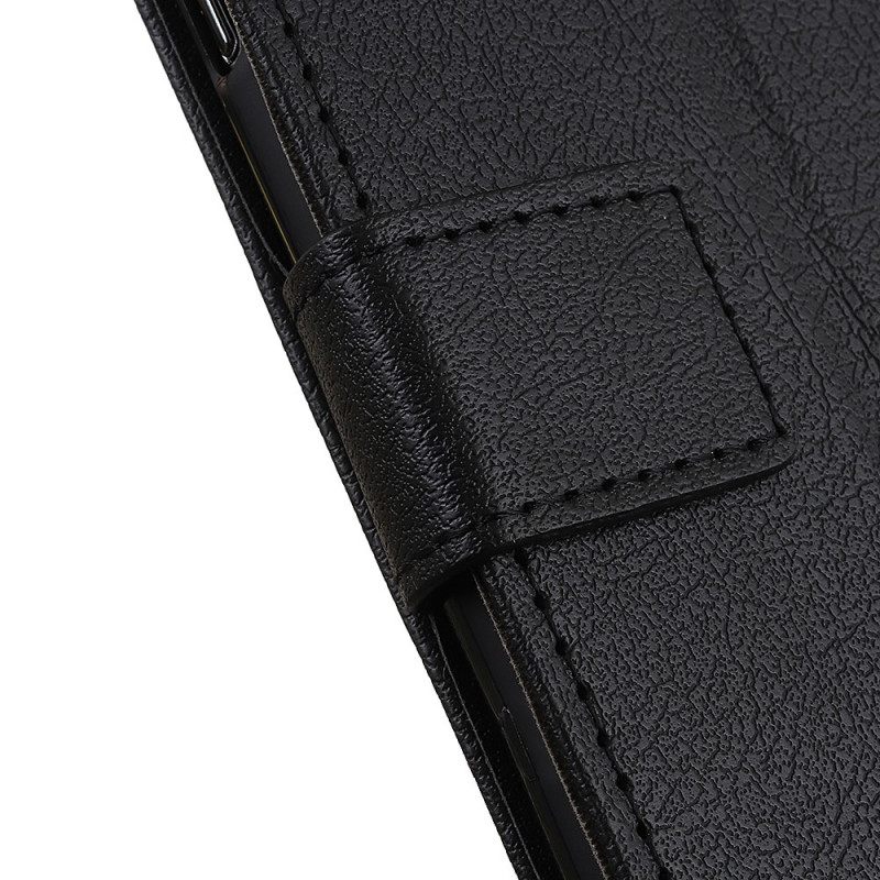 δερματινη θηκη Realme GT Neo 3T / Neo 2 Litchi Premium Faux Leather