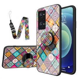 θηκη κινητου Realme GT Neo 3T / Neo 2 Μαγνητική Θήκη Patchwork