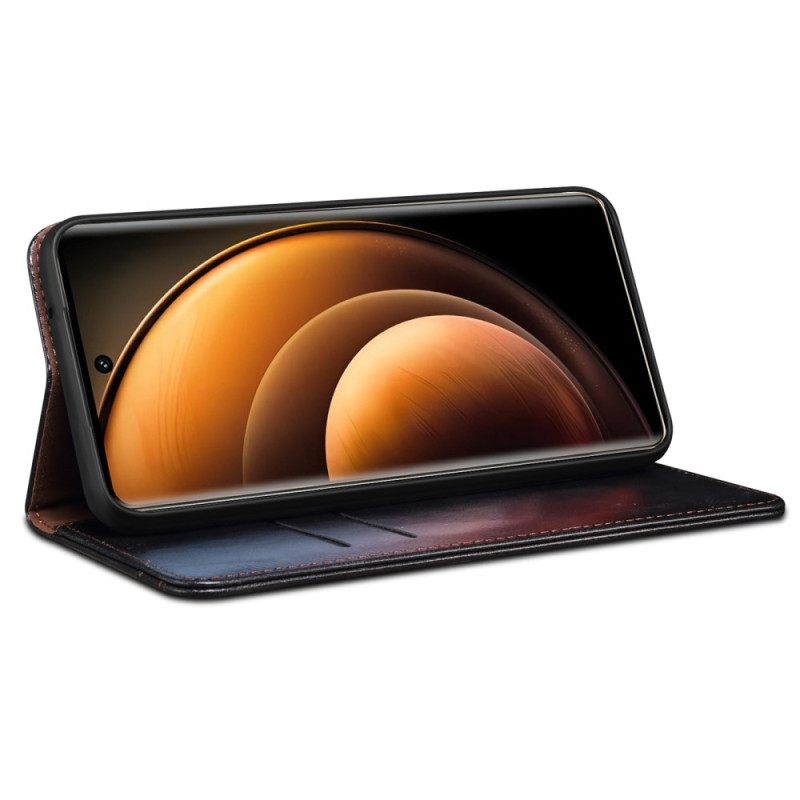 Δερματινη Θηκη Vivo X100 Pro Κερωμένο Δέρμα Με Τεχνητή Νοημοσύνη