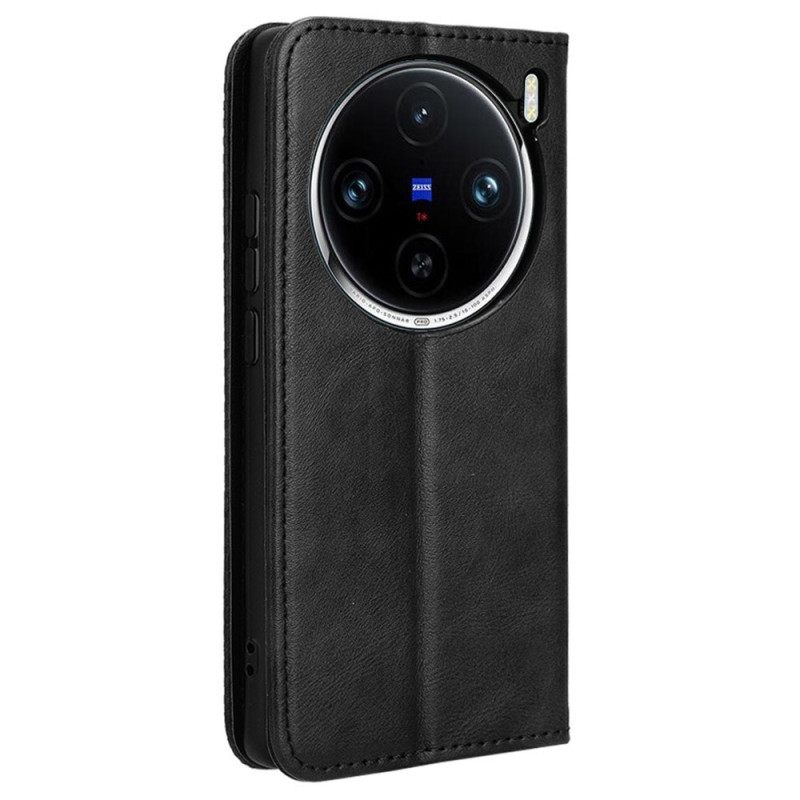 Δερματινη Θηκη Vivo X100 Pro Vintage Frieze