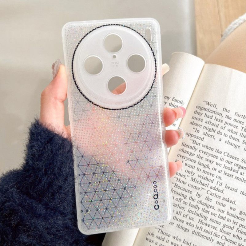 Κάλυμμα Vivo X100 Pro Q.coo Σειρά Bling Aurora Σιλικόνης