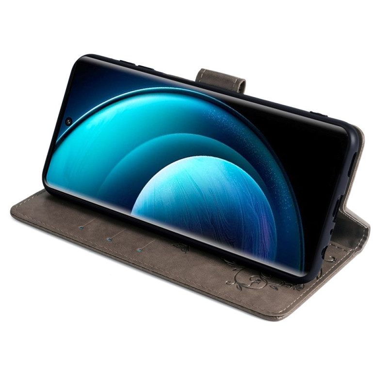 Θηκη Κινητου Vivo X100 Pro Θήκες Κινητών Λουλούδι Με Λουράκι
