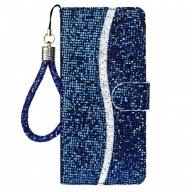 Κάλυμμα Samsung Galaxy S23 5G με κορδονι Strappy Sequins