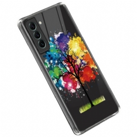 θηκη κινητου Samsung Galaxy S23 5G Άνευ Ραφής Δέντρο Ακουαρέλας