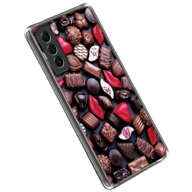 θηκη κινητου Samsung Galaxy S23 5G Εύκαμπτη Σοκολάτα