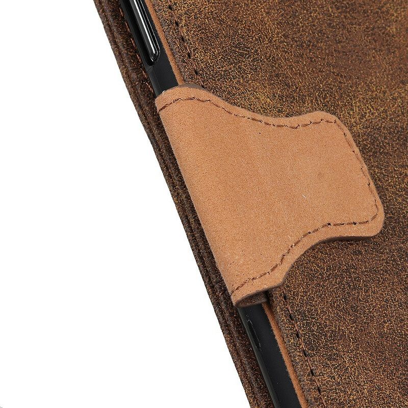 Κάλυμμα Oppo A16 / A16s Vintage Split Leather