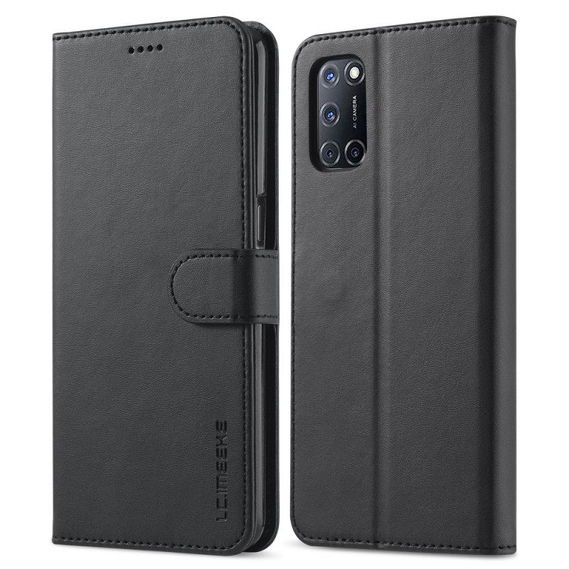 Θήκη Flip Oppo A16 / A16s Lc.imeeke Leather Effect