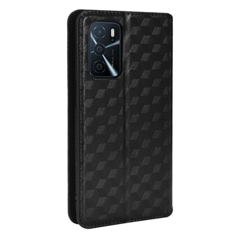 θηκη κινητου Oppo A16 / A16s Θήκη Flip Διαμαντένιο Δερμάτινο Εφέ