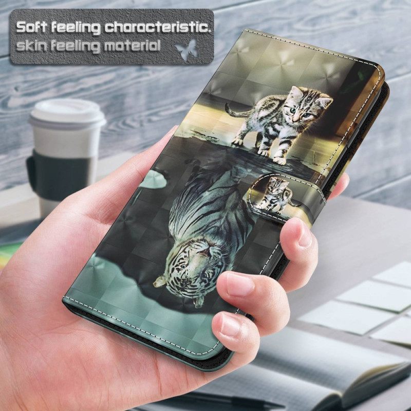 Κάλυμμα Samsung Galaxy S23 Ultra 5G με κορδονι Strappy Kitten Dream