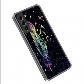 θηκη κινητου Samsung Galaxy S23 Ultra 5G Πολύχρωμο Φτερό