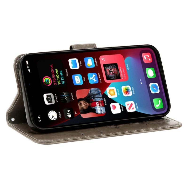 Κάλυμμα iPhone 14 Pro Max Vintage Στυλ Λαχανικών