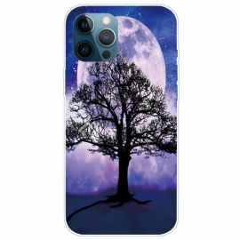 Θήκη iPhone 14 Pro Max Δέντρο Κάτω Από Τη Σελήνη