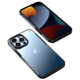 θηκη κινητου iPhone 14 Pro Max Ημιδιαφανείς Άκρες Σιλικόνης
