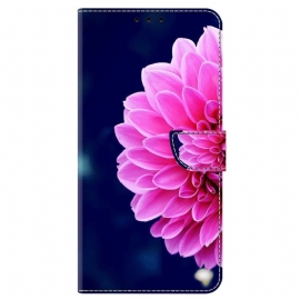 δερματινη θηκη iPhone 15 Pro Ένα Λουλούδι