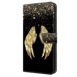 Κάλυμμα iPhone 15 Pro Χρυσά Φτερά