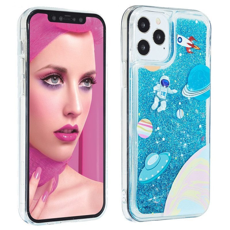 θηκη κινητου iPhone 15 Pro Space Glitter