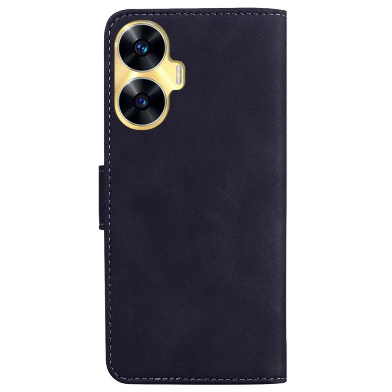 Δερματινη Θηκη Realme C55 Ορατή Ραφή